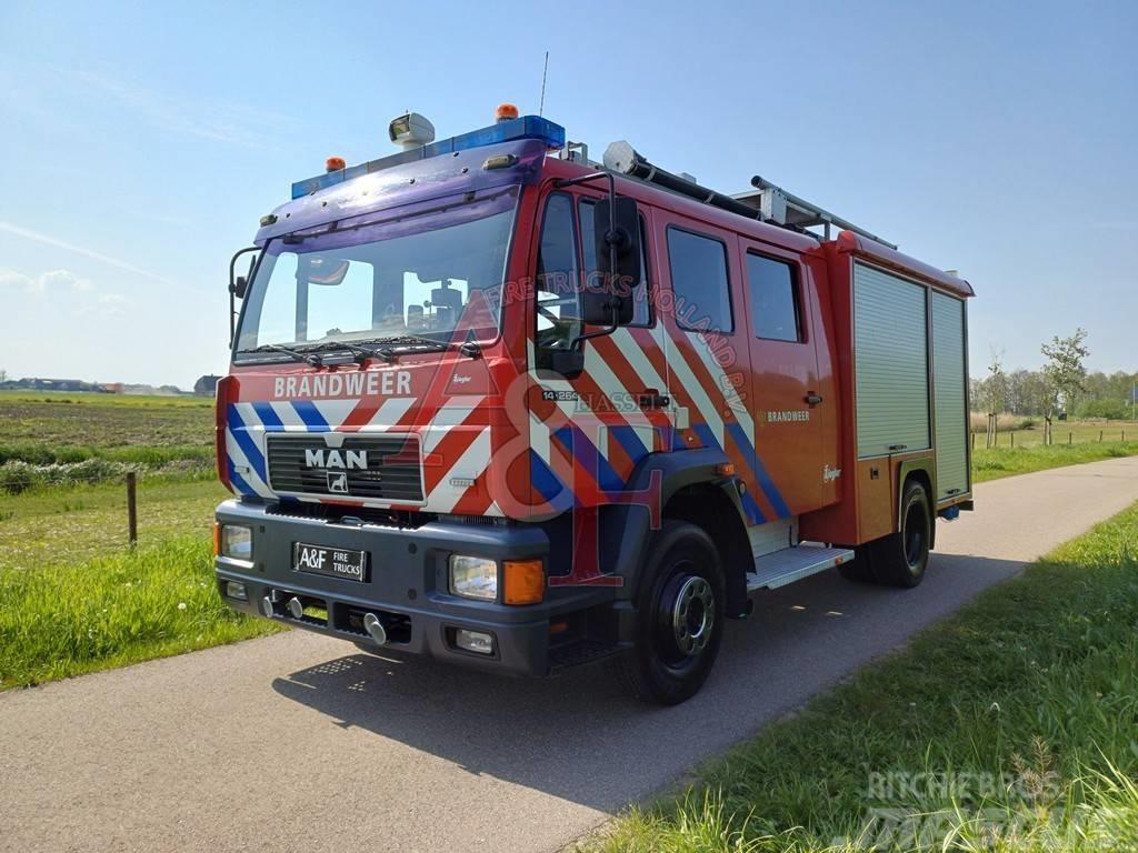 MAN 14.264 Brandweer, Firetruck, Feuerwehr - Ziegler Tűzoltó