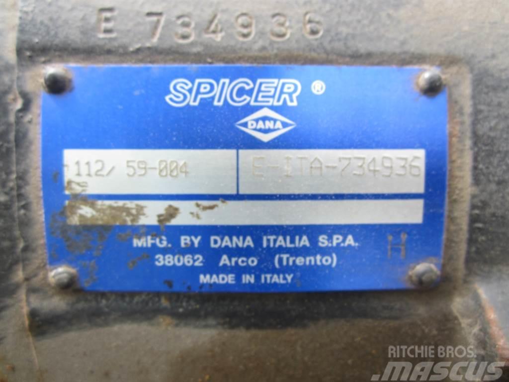 Spicer Dana 112/59-004 - Axle housing/Achskörper/Astrecht Tengelyek