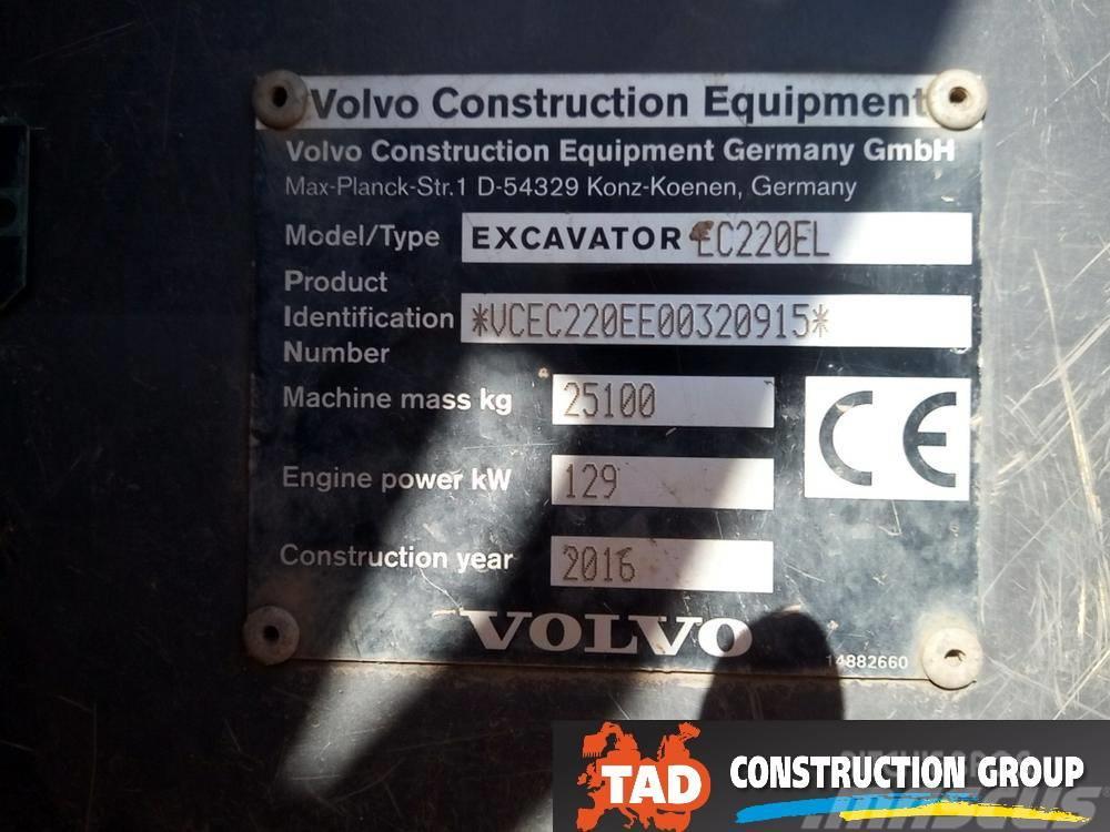 Volvo EC 220 EL Lánctalpas kotrók