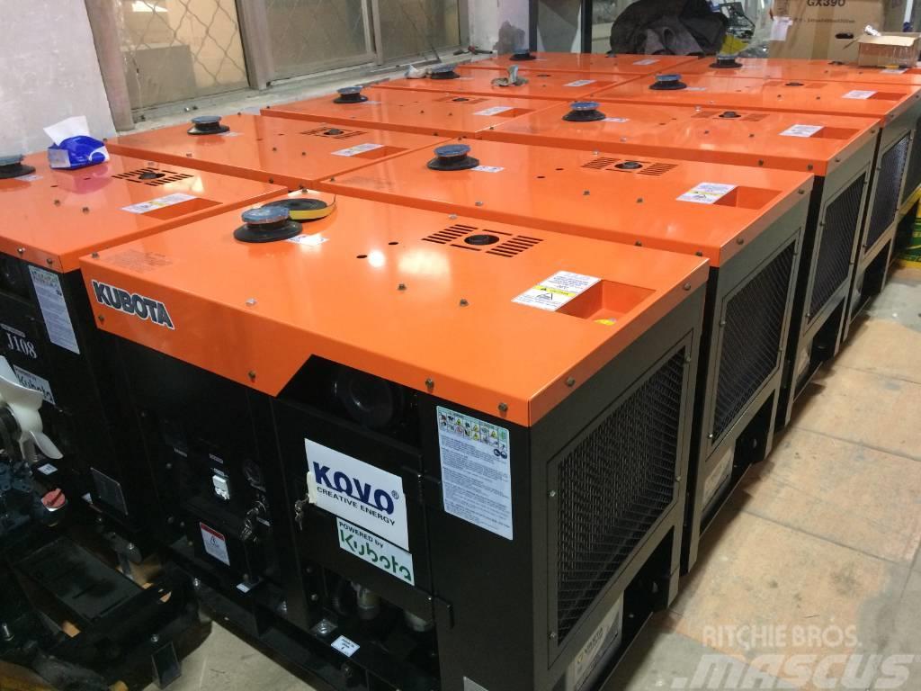 Kubota powered diesel generator set J320 Dízel áramfejlesztők