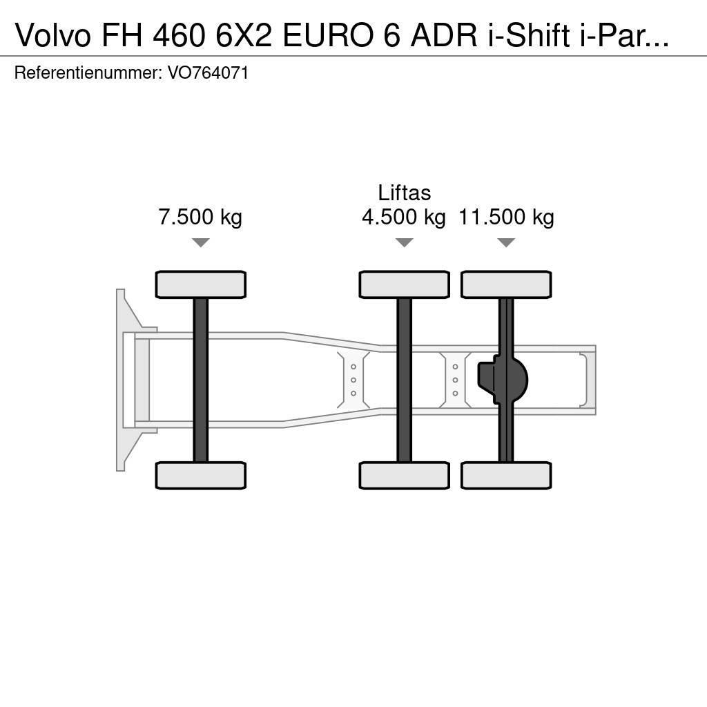 Volvo FH 460 6X2 EURO 6 ADR i-Shift i-ParkCool Nyergesvontatók