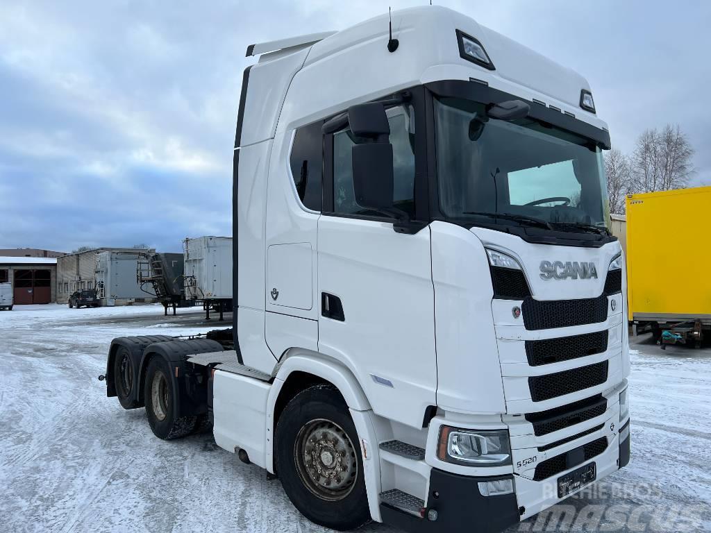 Scania S520A6X2NB EURO 6 ,full air, 9T front axel Nyergesvontatók