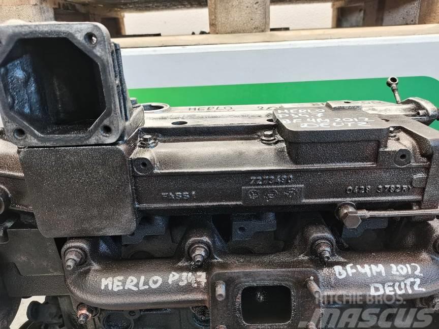 Merlo P 34.7 {Deutz BF4M 2012}  intake manifold Motorok