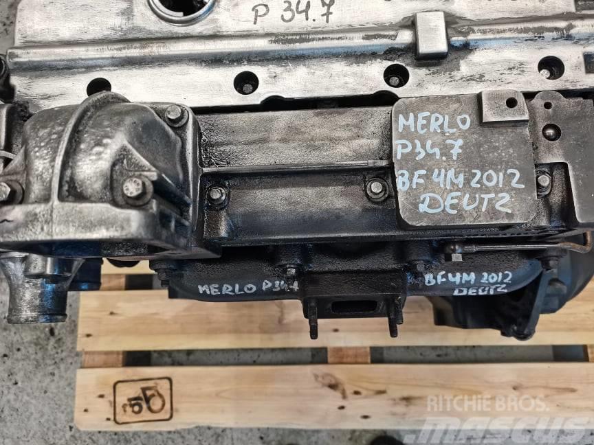 Merlo P 34.7 {Deutz BF4M 2012}  intake manifold Motorok