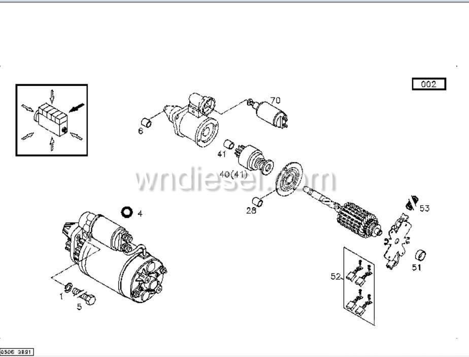 Deutz Spare-Parts-2013-Starter-0117-9586 Motorok