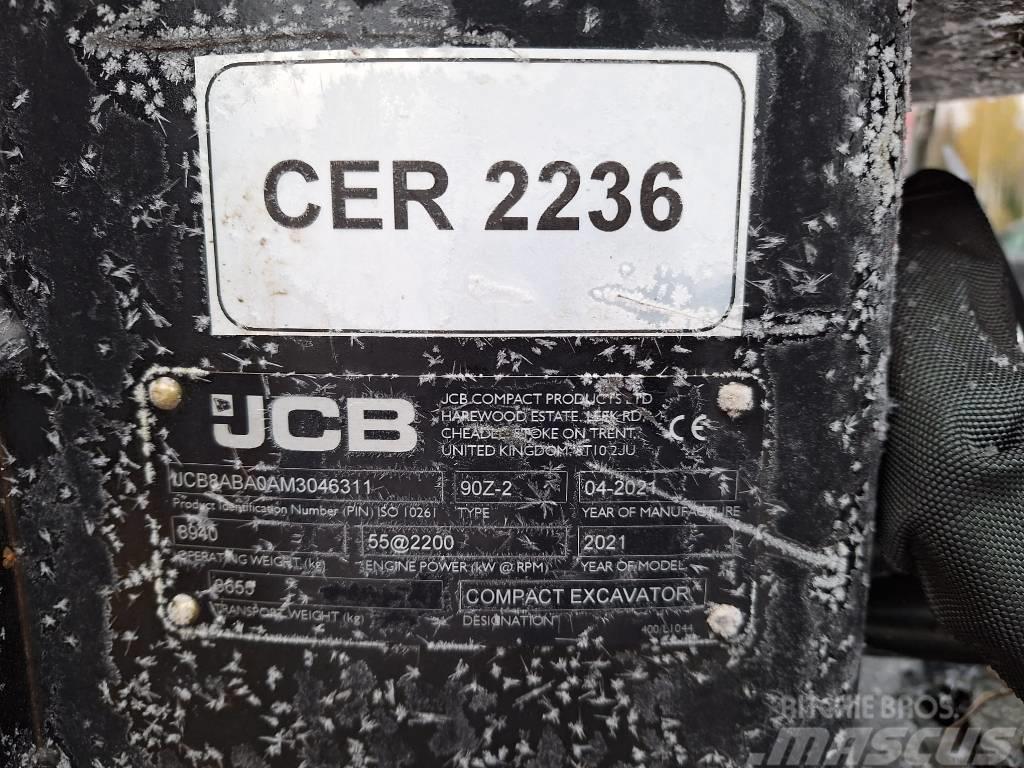 JCB 90 Z-2 Közepes (midi) kotrók 7 t - 12 t