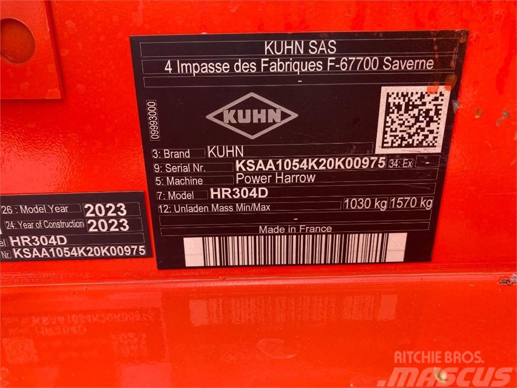 Kuhn HR 304 D Kardánhajtású ekék és Forgó-boronák