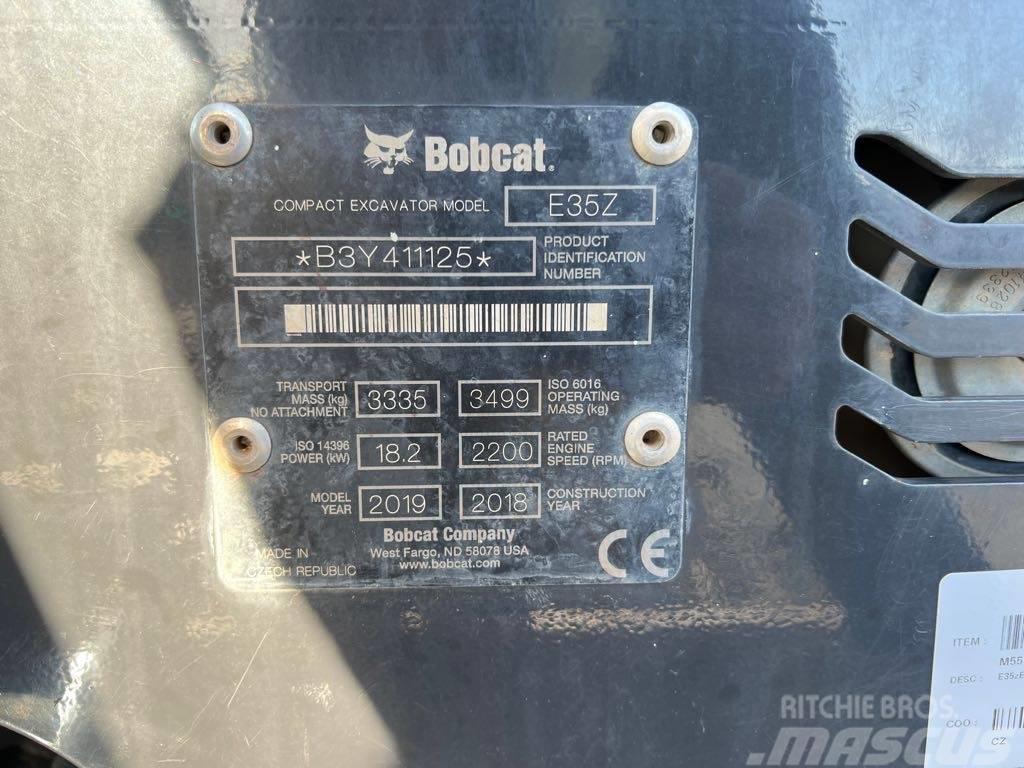 Bobcat E35Z Lánctalpas kotrók