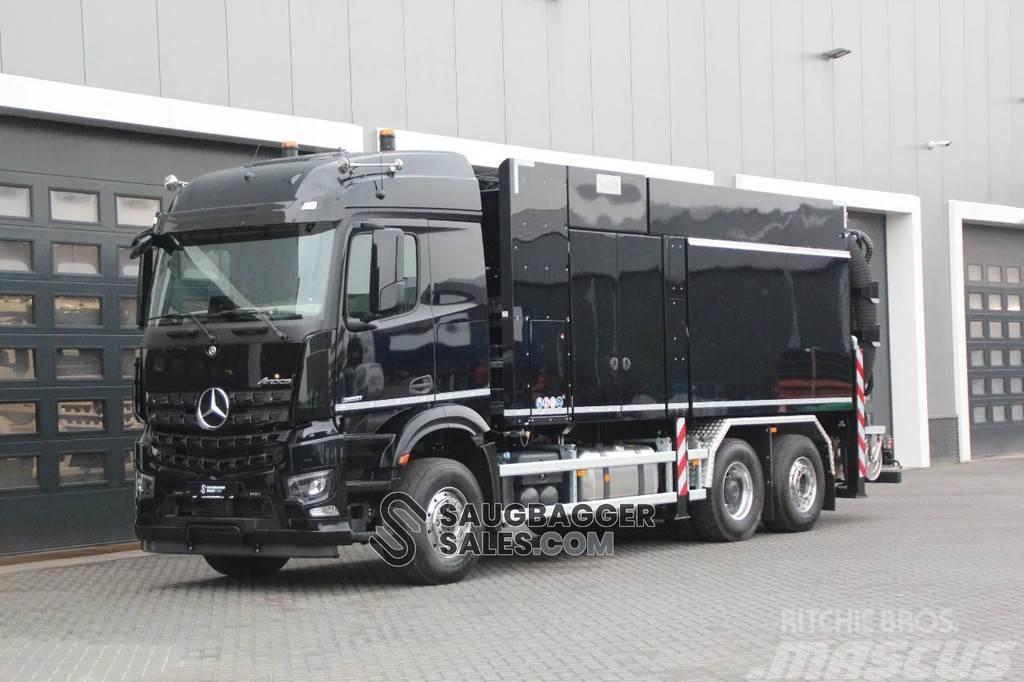 Mercedes-Benz Arocs 2851 MTS 2024 Saugbagger Vákuum teherautok