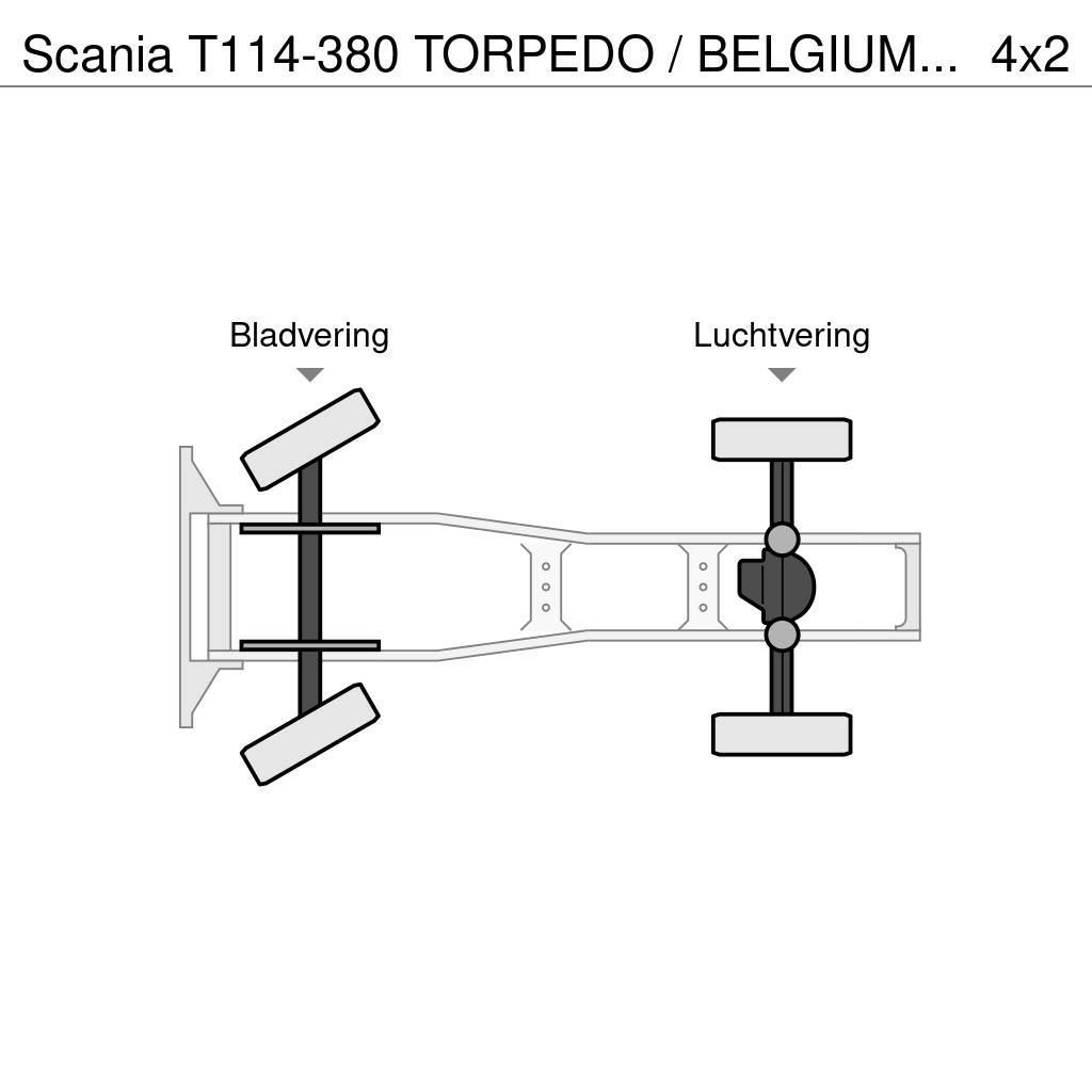 Scania T114-380 TORPEDO / BELGIUM TRUCK !! Nyergesvontatók