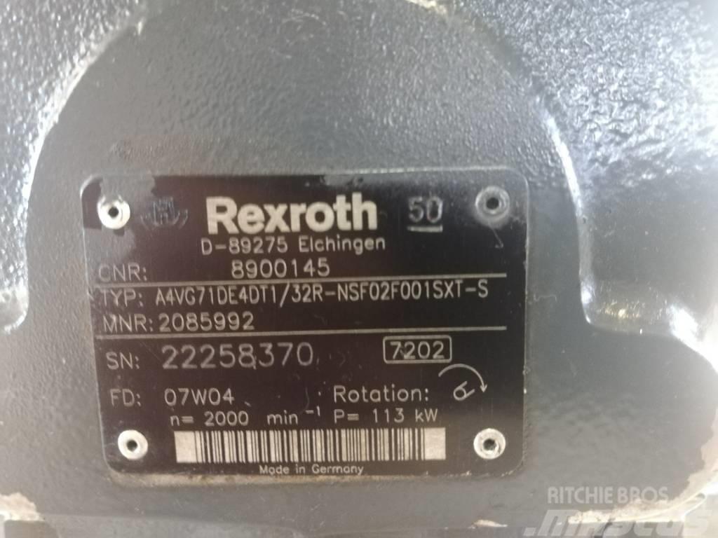 Rexroth A4VG71DE4DT1/32R-NSF02F001SXT-S Egyéb alkatrészek