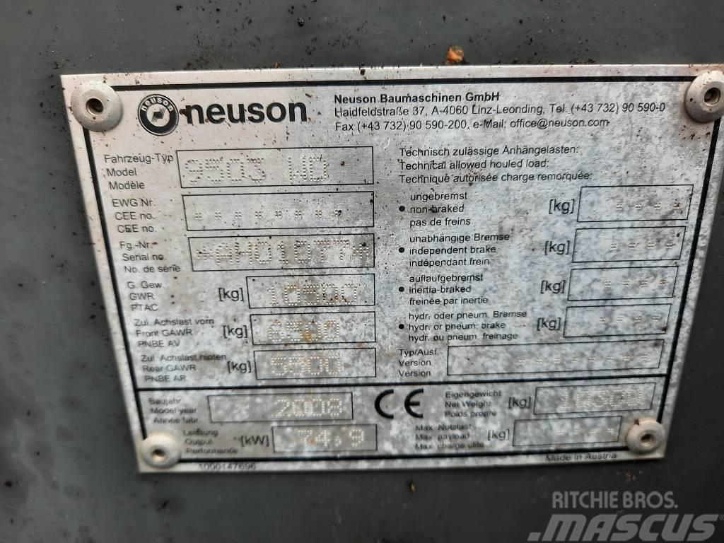 Neuson 9503 WD Gumikerekes kotrók