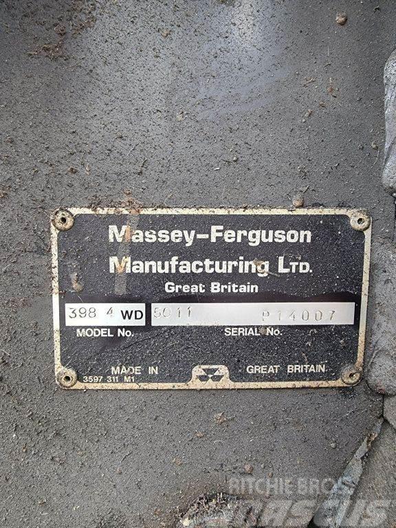 Massey Ferguson 398 - 4x4 Traktorok