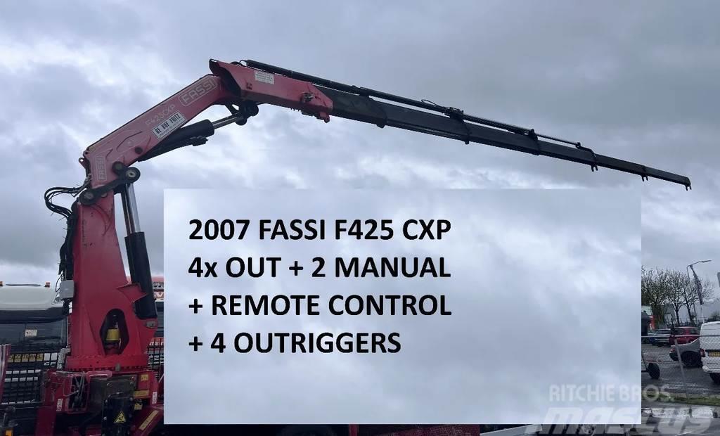 Fassi F425CXP F425CXP + REMOTE + 4 OUTRIGGERS - 4x OUT + Rakodó daruk