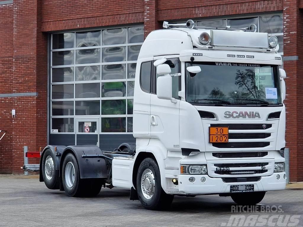 Scania R730 V8 Highline 6x2*4 - Chassis - Retarder - Full Fülkés alváz