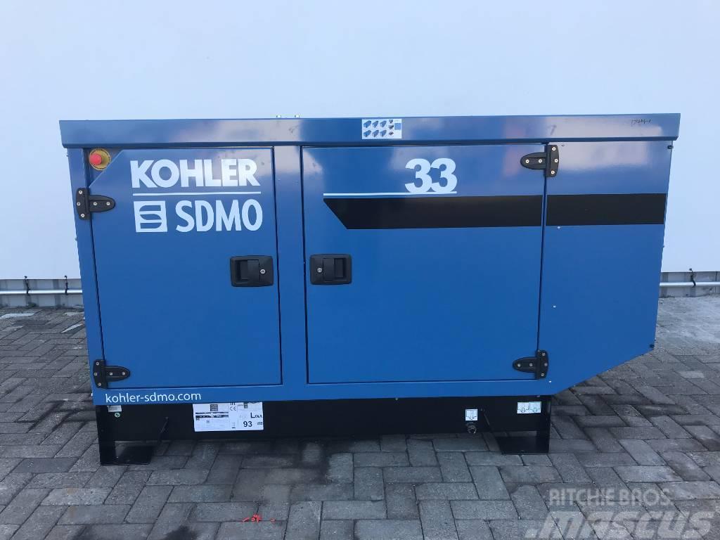 Sdmo K33 - 33 kVA Generator - DPX-17004 Dízel áramfejlesztők