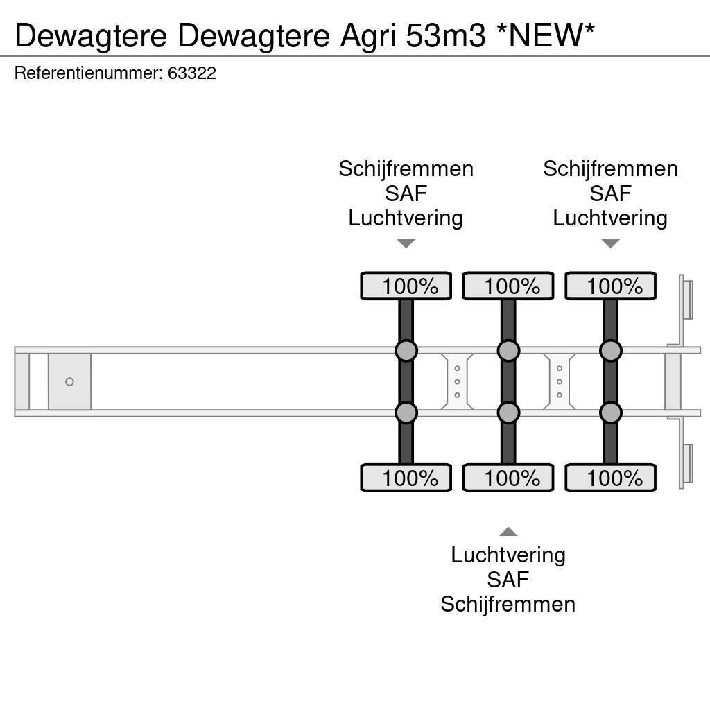  Dewagtere Agri 53m3 *NEW* Egyéb - félpótkocsik