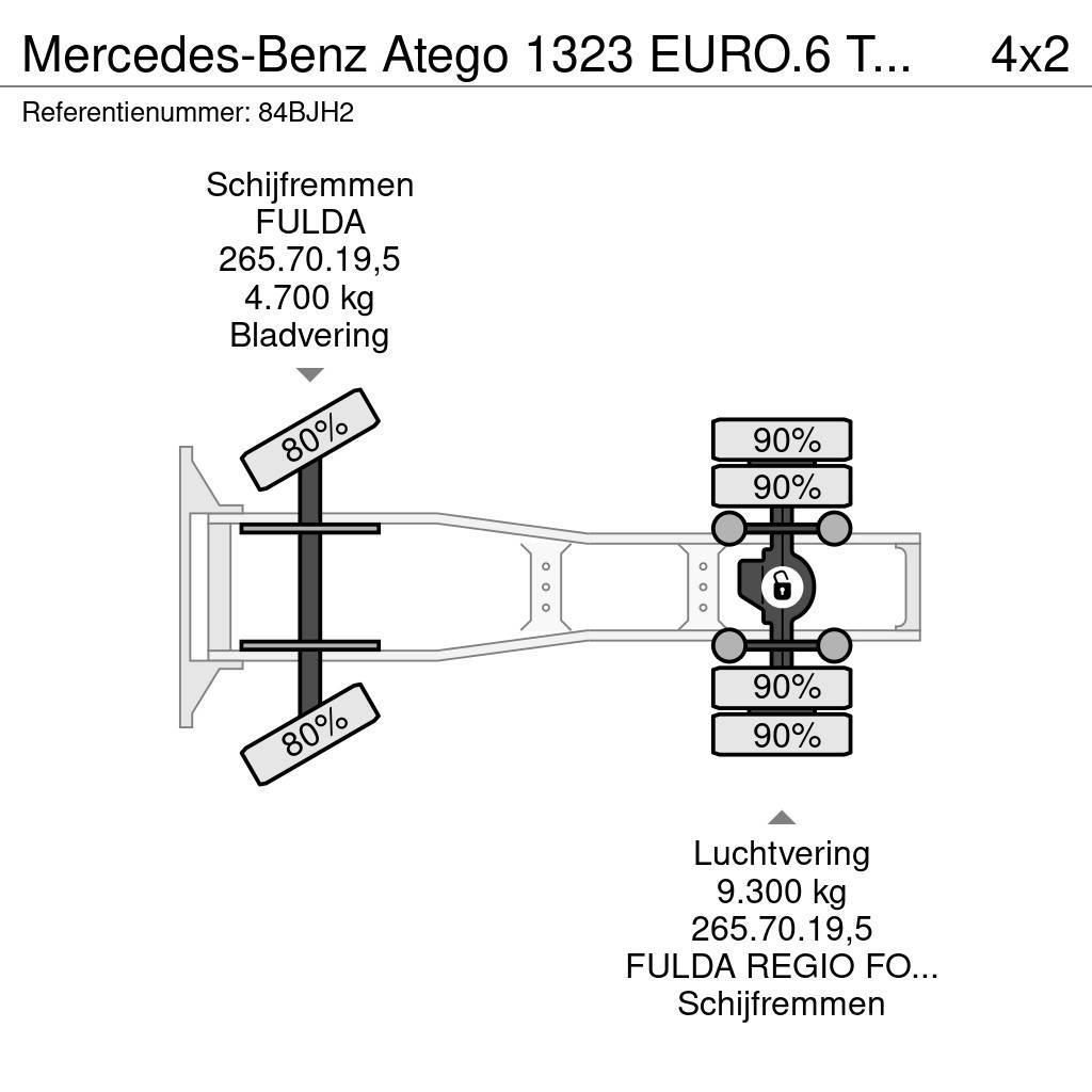 Mercedes-Benz Atego 1323 EURO.6 TREKKER NAVI * Gereserveerd * Nyergesvontatók