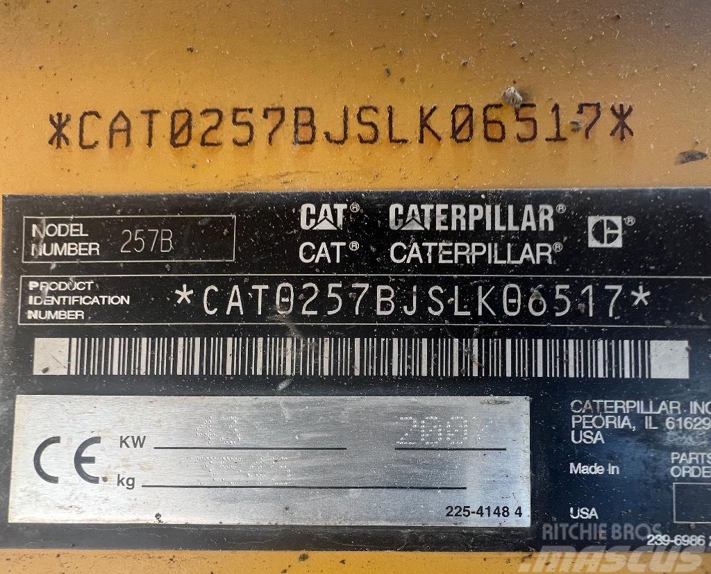 CAT 257 B *A REPARER*TO REPAIR* Kompaktrakodók