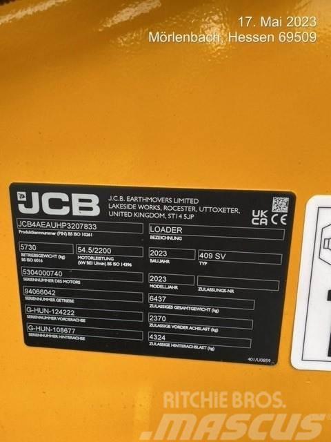 JCB 409 Gumikerekes homlokrakodók