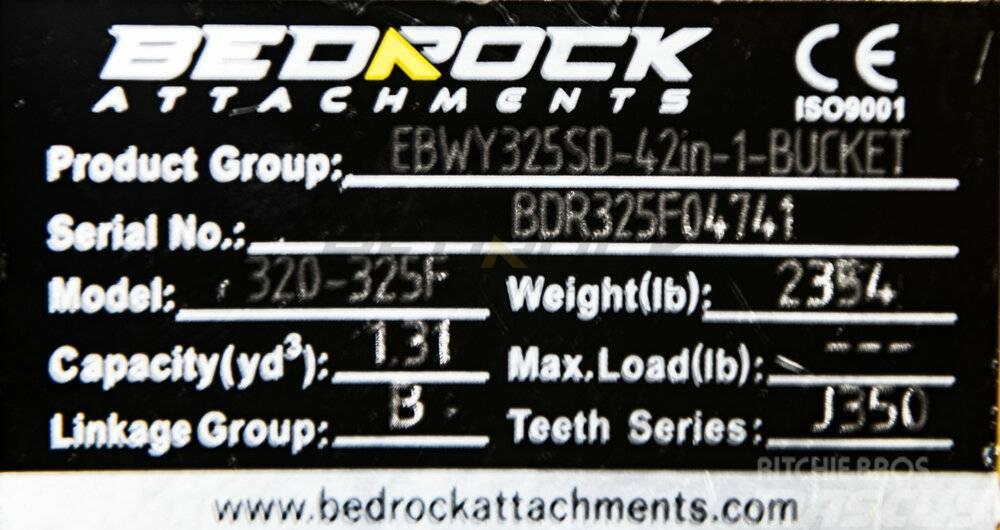 CAT 42" Severe Rock Bucket 20D/E,322B/C,323F,324D,325F Egyebek