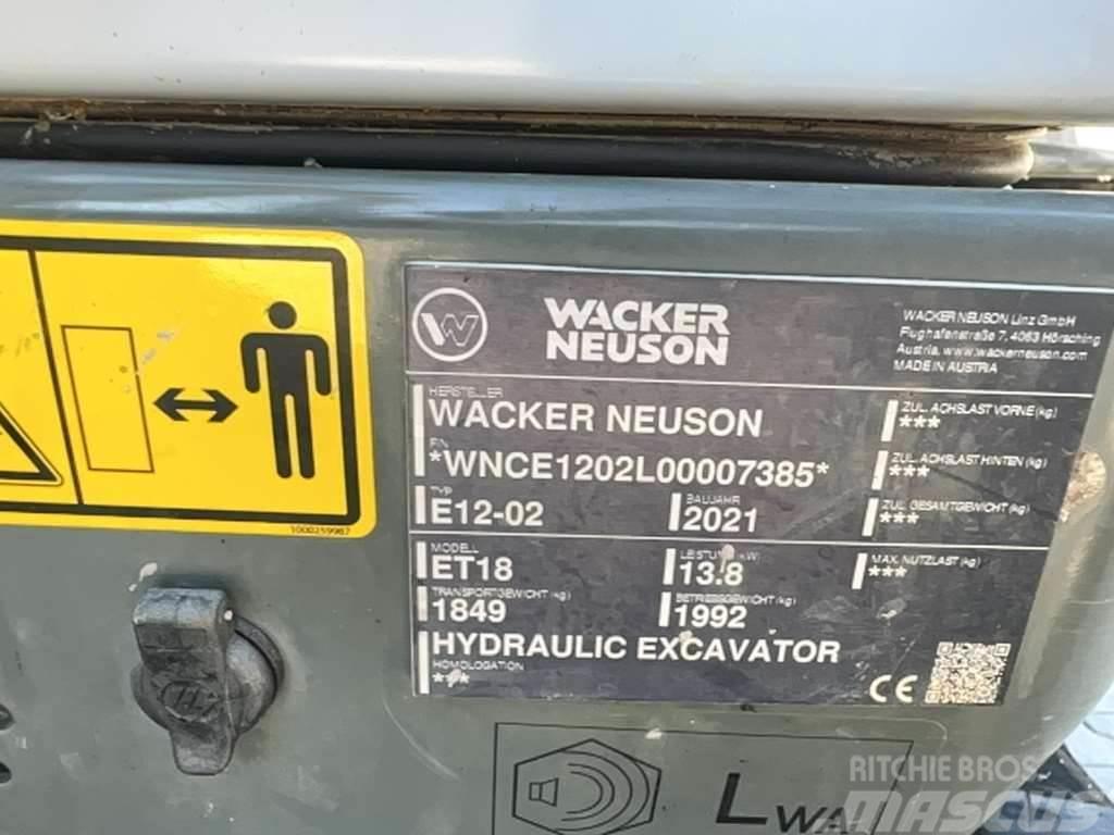 Wacker Neuson ET 18 Lánctalpas kotrók