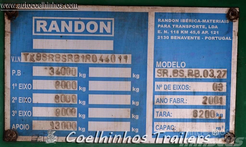  Randon SR.BS.RB0327 Platós / Ponyvás félpótkocsik