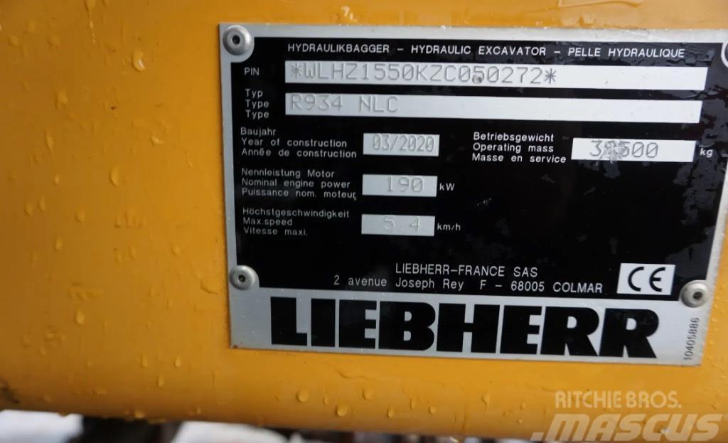 Liebherr R 934 NLC Lánctalpas kotrók