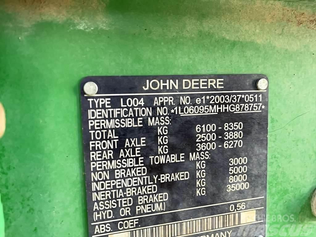 John Deere 6095 MC Traktorok