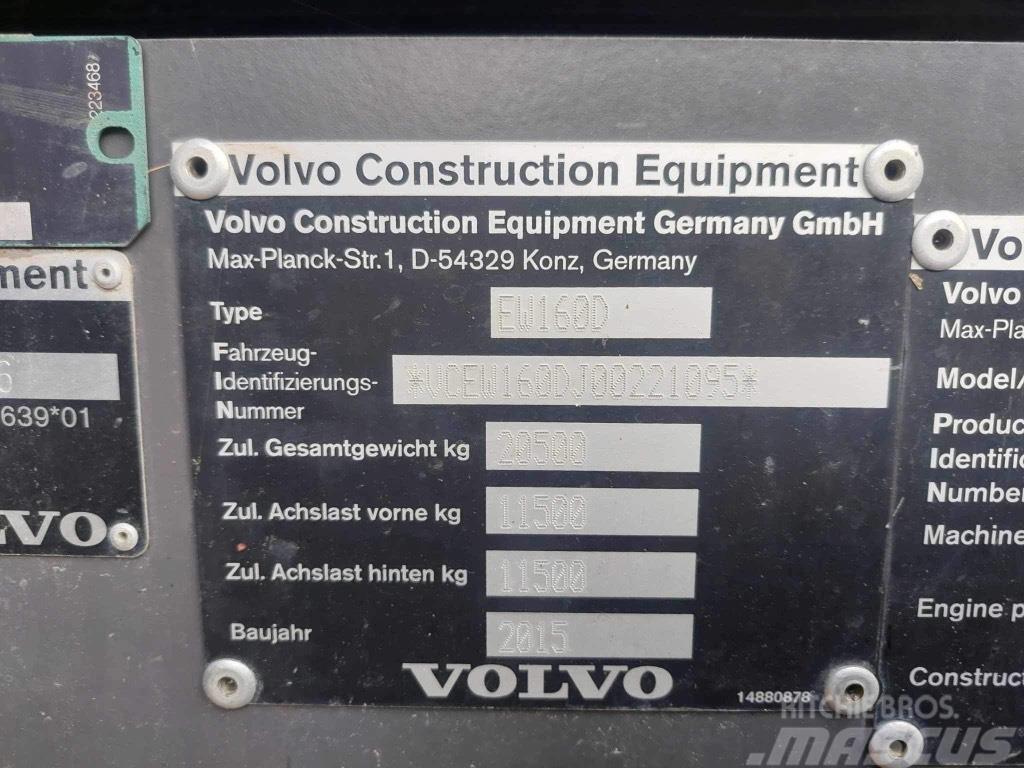 Volvo EW 160 D Gumikerekes kotrók