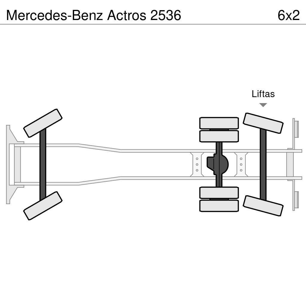 Mercedes-Benz Actros 2536 Vákuum teherautok