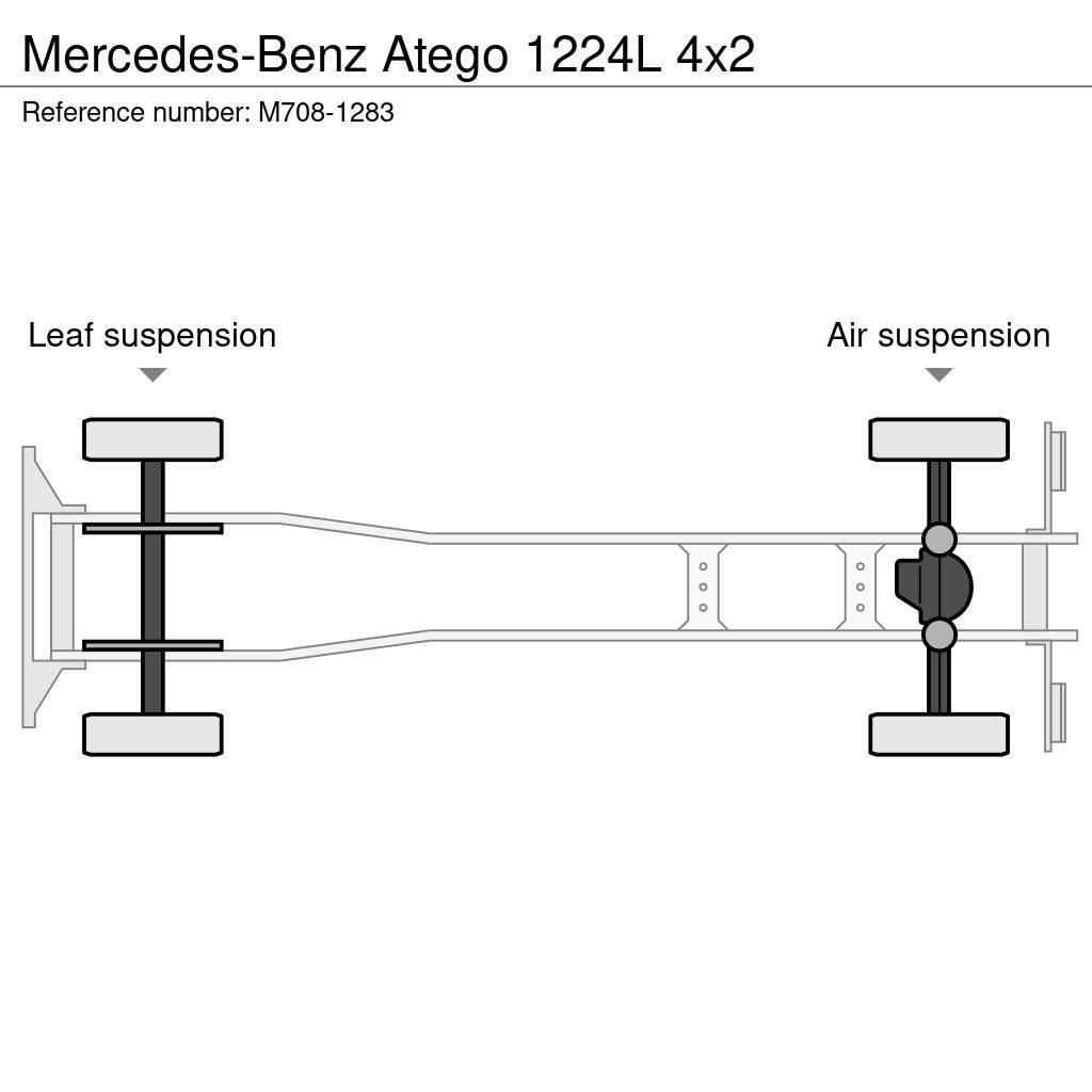 Mercedes-Benz Atego 1224L 4x2 Dobozos teherautók