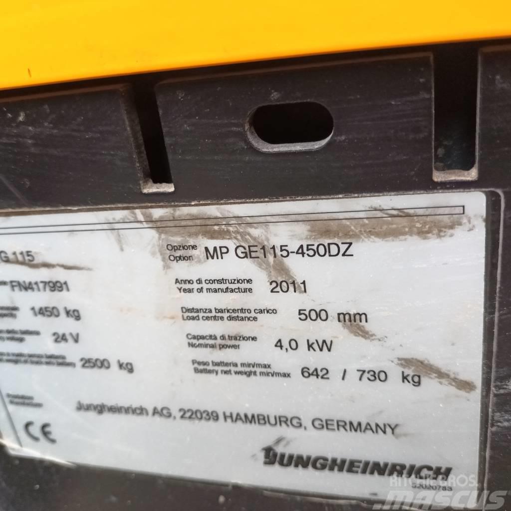 Jungheinrich EFG 115 Elektromos targoncák