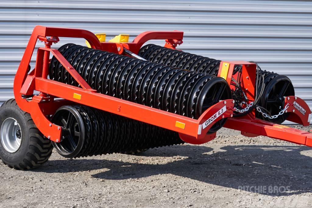 Agro-Factory Grom 6,3 roller/ rouleau cambridge 600 mm, 6,3m Hengerek