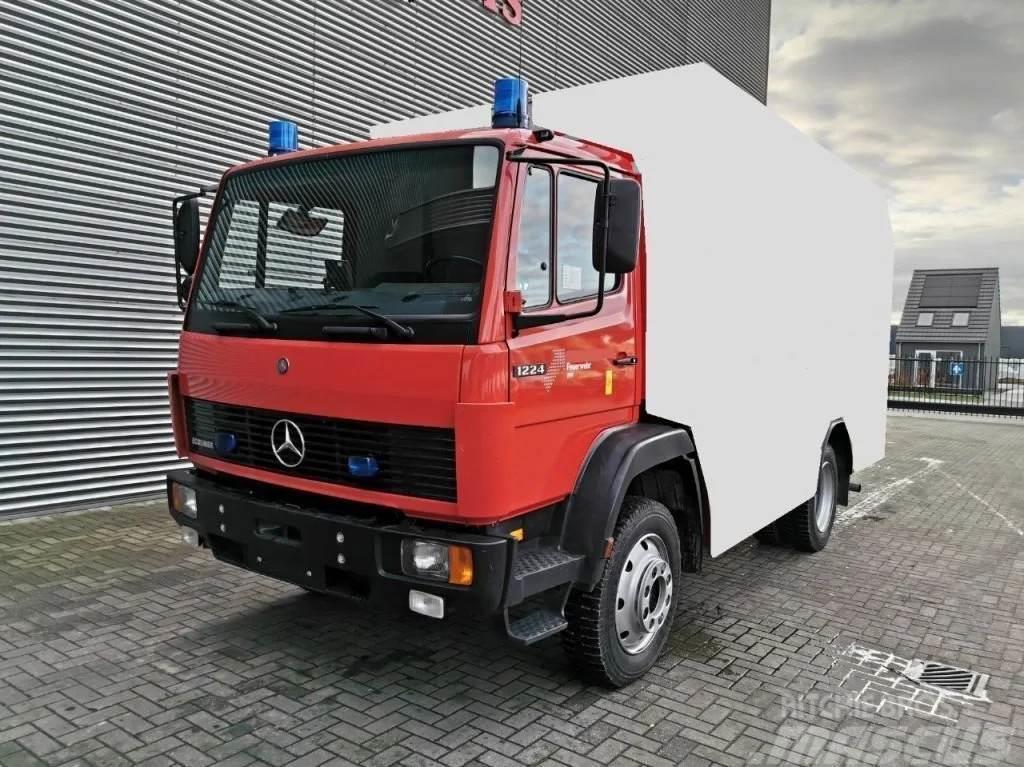 Mercedes-Benz 1224 AF Ecoliner 4x4 - Feuerwehr - Expeditions Fah Fülkés alváz