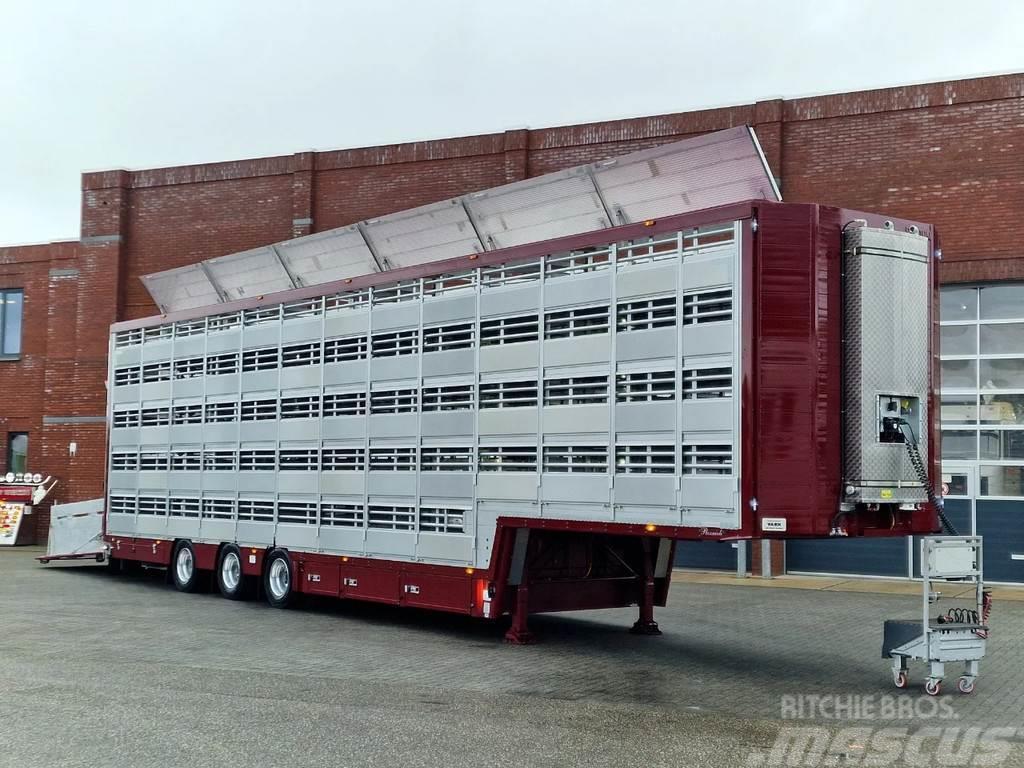 Pezzaioli New 5 stock Livestock trailer - Water & Ventilatio Állatszállító félpótkocsik