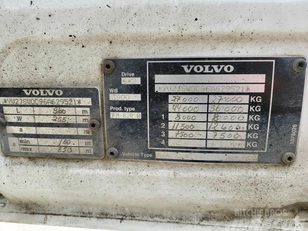Volvo FM480 6X2 ADR Platós / Ponyvás teherautók