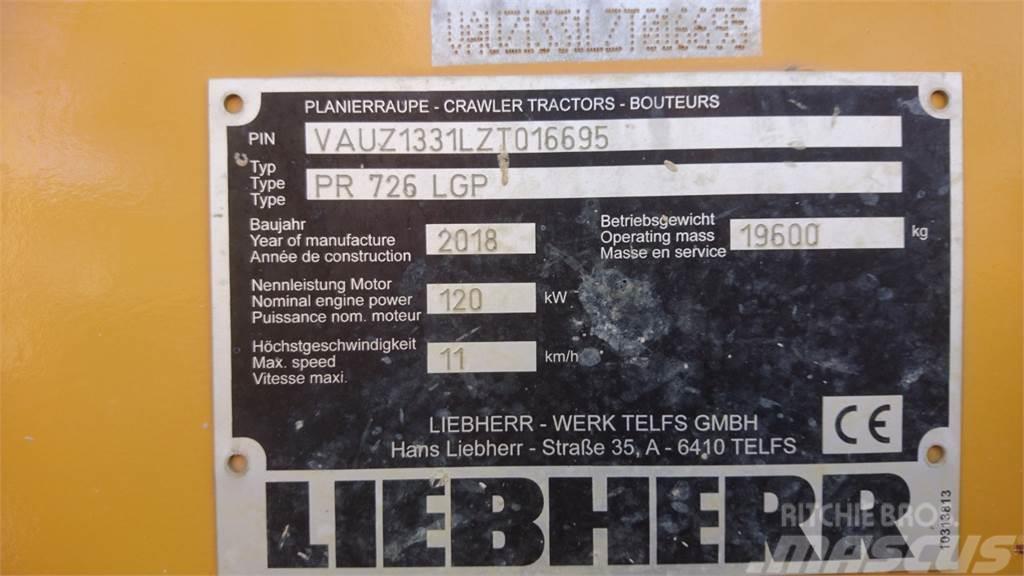 Liebherr PR726LGP lánctalpas dózerek