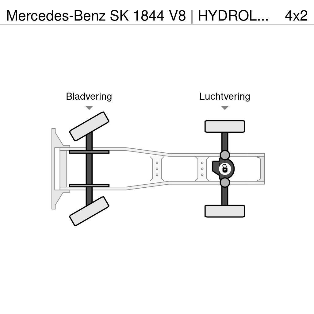 Mercedes-Benz SK 1844 V8 | HYDROLIC | RETARDER | MANUEL GEAR | H Nyergesvontatók