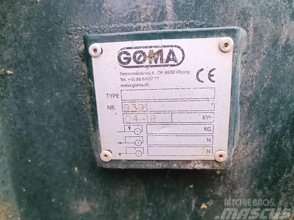 Gøma Disc 7,5m Műtrágya permetezők
