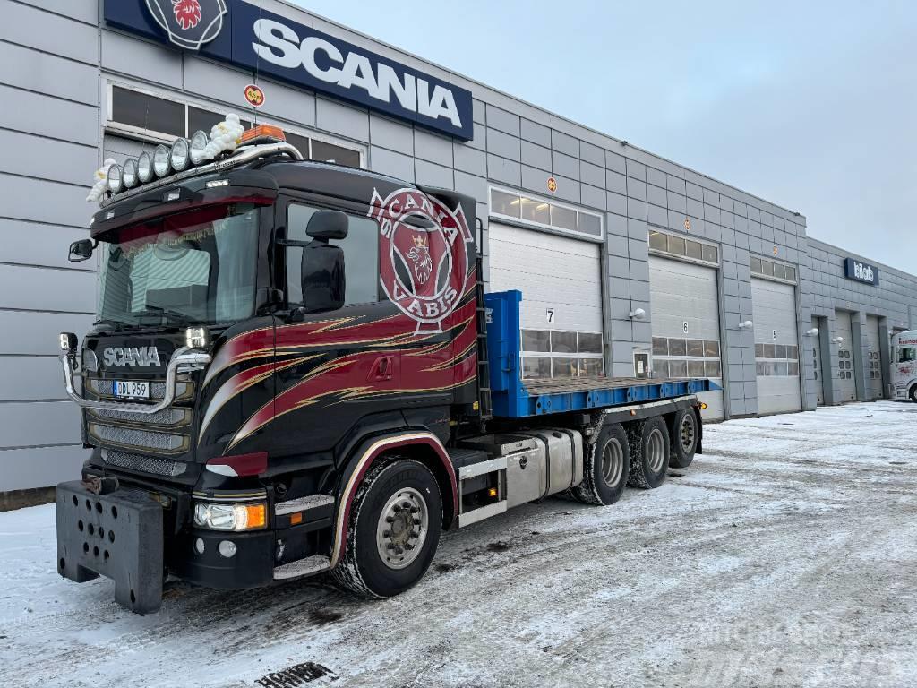 Scania Scania R580lb8x4*4 full plog Horgos rakodó teherautók