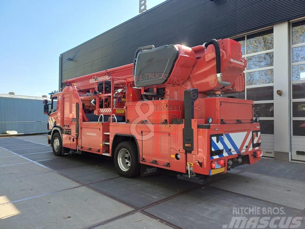 Scania P 360 Brandweer, Firetruck, Feuerwehr - Hoogwerker Tűzoltó