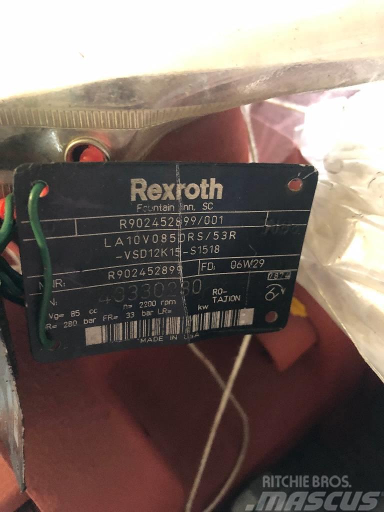 Rexroth LA10VO85DRS/53R-VSD12K15-1518  + LA10VO85DRS/53R Egyéb alkatrészek