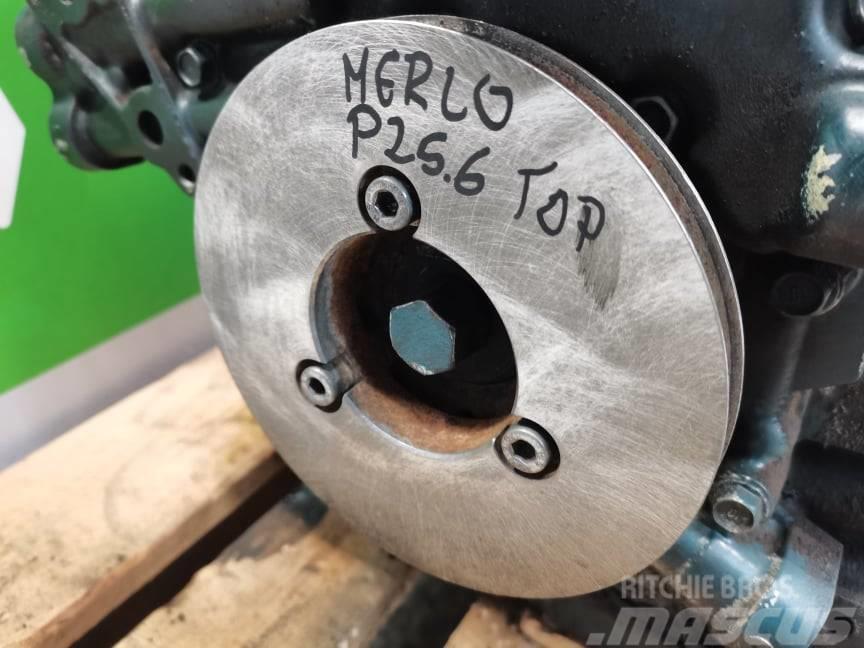 Merlo P 25.6 TOP {Kubota 3007V Common Rail} pulley wheel Motorok