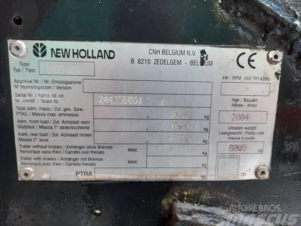 New Holland BB 940 R Szögletes bálázók