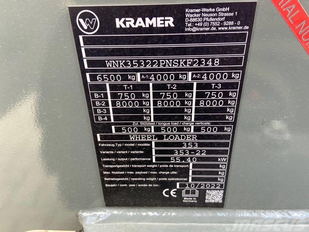 Kramer 5085 Gumikerekes homlokrakodók