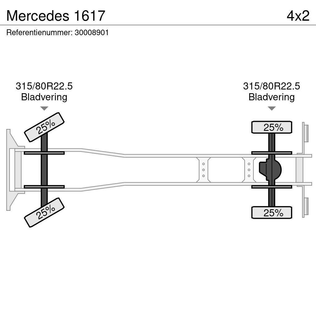 Mercedes-Benz 1617 Billenő teherautók