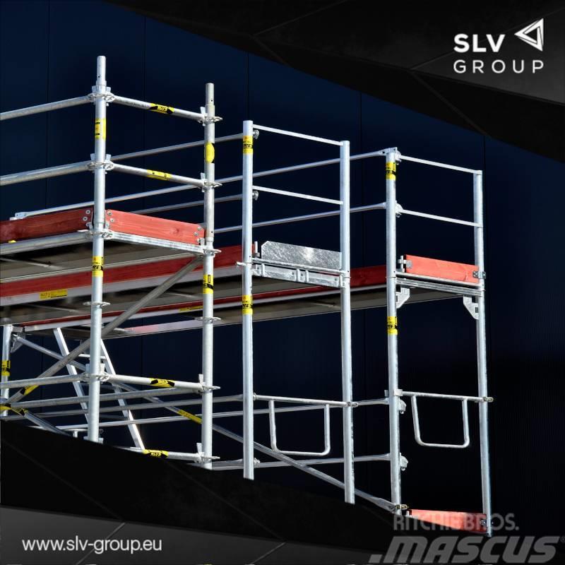  SLV-Group Aluminium Fassadengerüst Typ Plettac 58, Állvány felszerelések