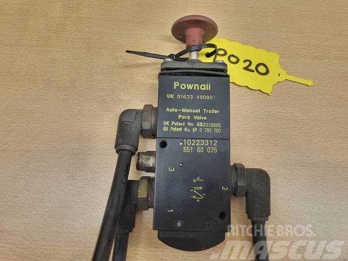  Pownall auto-manual trailer park valve 10223312 Egyéb tartozékok
