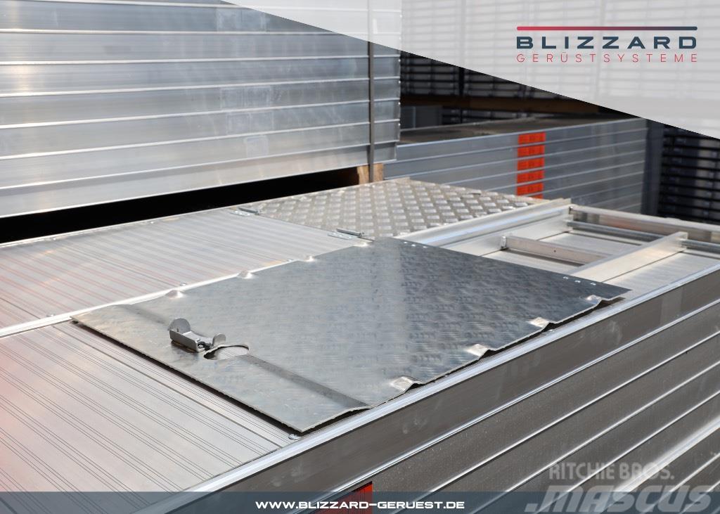 Blizzard S70 303,93 m² neues Gerüst mit Aluminiumböden Állvány felszerelések